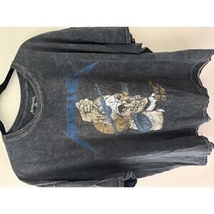 Metallica Vintage Graphic T-Shirt Size L/XL